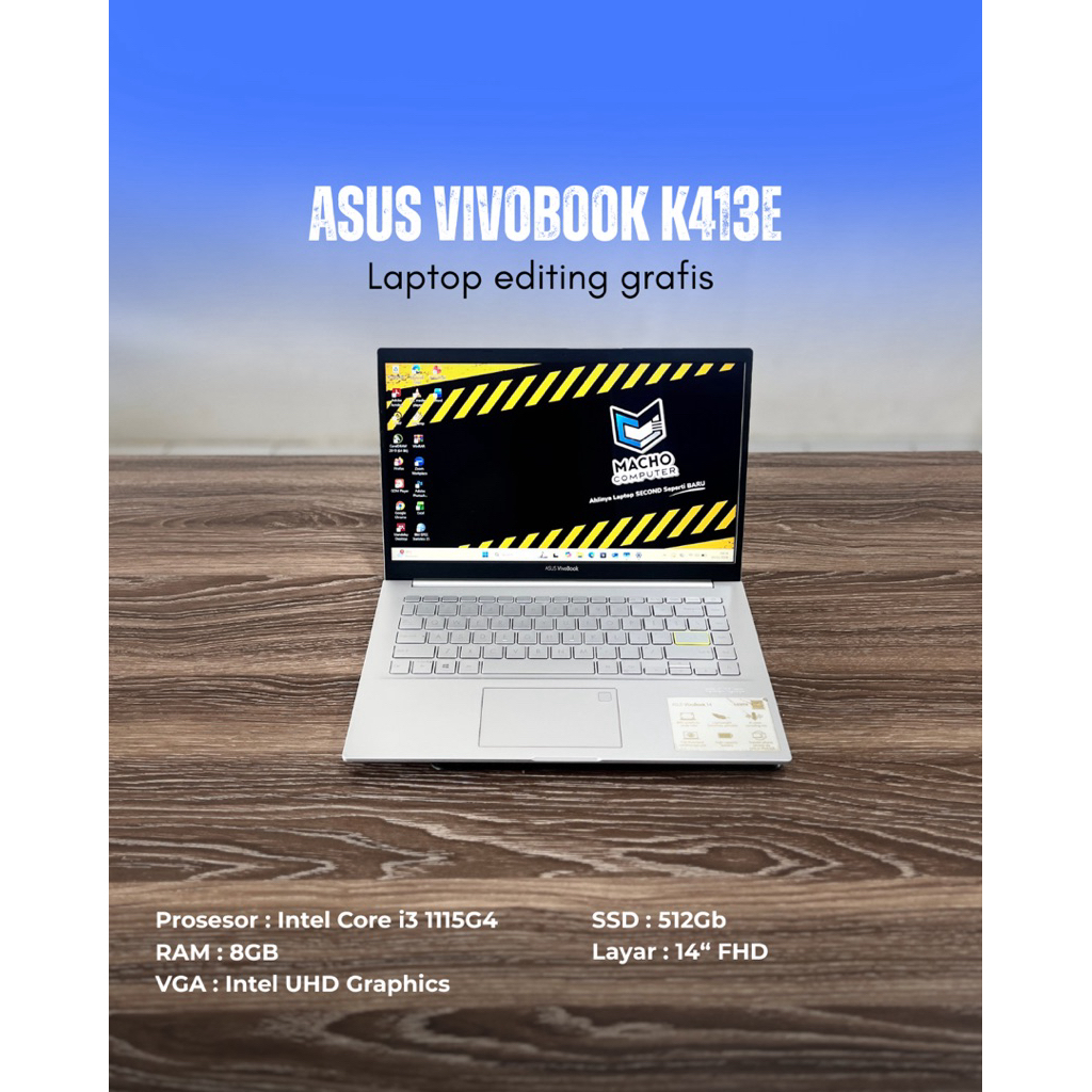 Asus Vivobook K413E Intel Core i3 1115G4