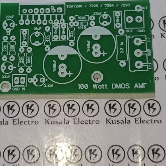 PCB TDA7293 TDA7294 TDA7295 TDA7296