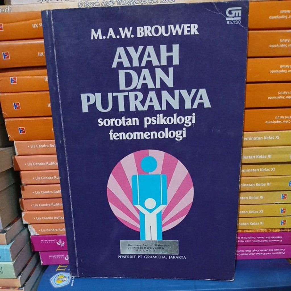 ayah dan putranya sorotan psikologi fenomenologi buku bekas
