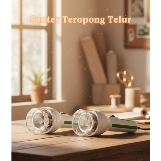 senter teropong telur senter