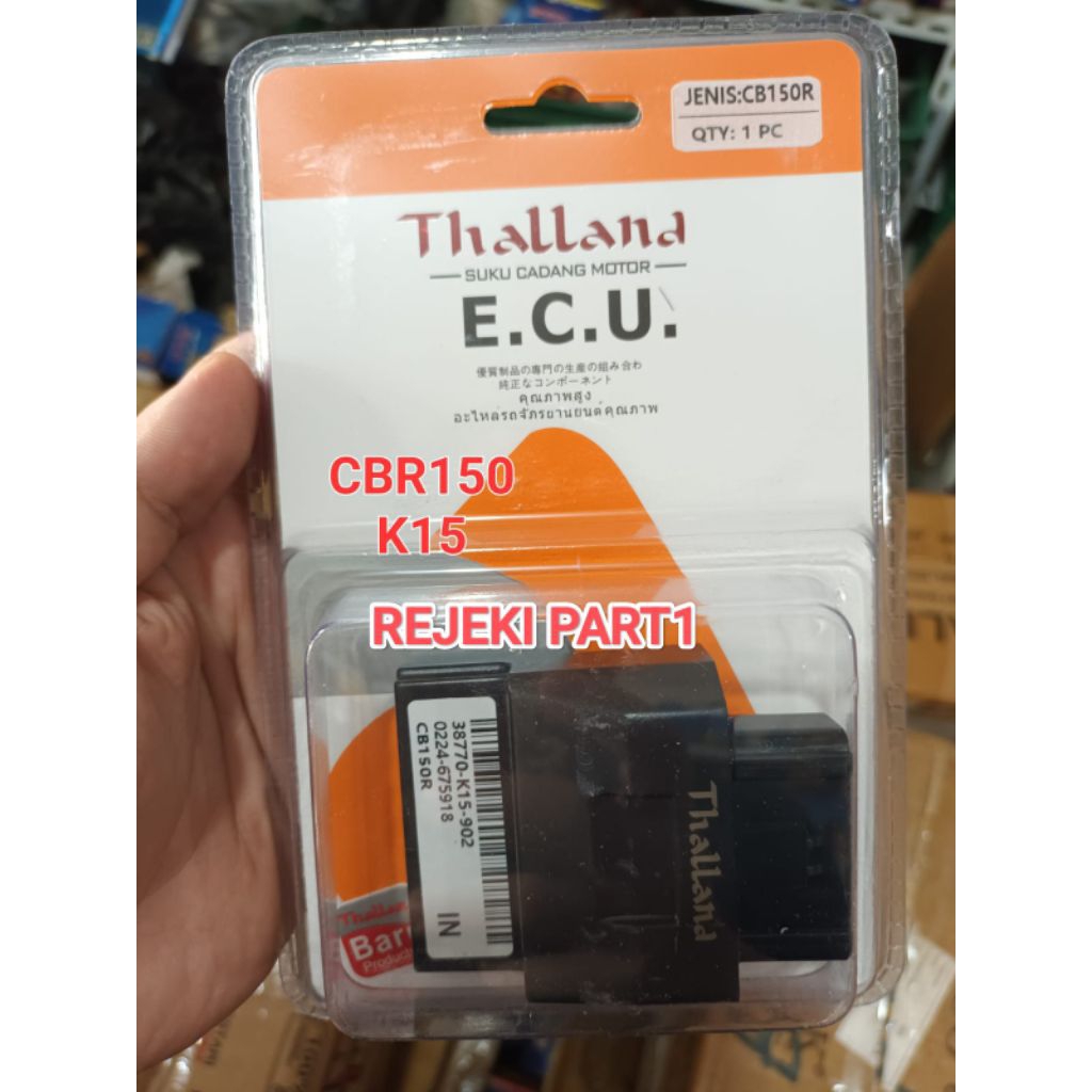 ECU CBR 150 / CBR150 / CB150R / CB150 R / K15 ECU PENGAPIAN (THALLAND)