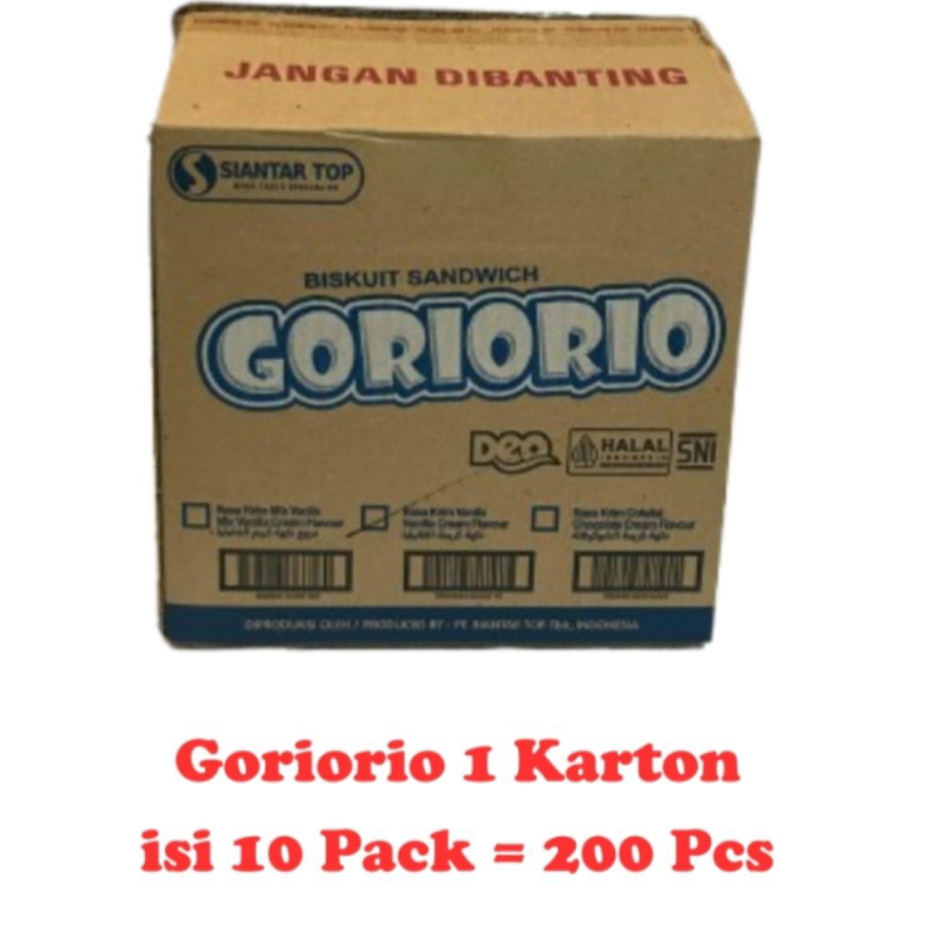 Goriorio 500an 1dus/1karton isi 10pack