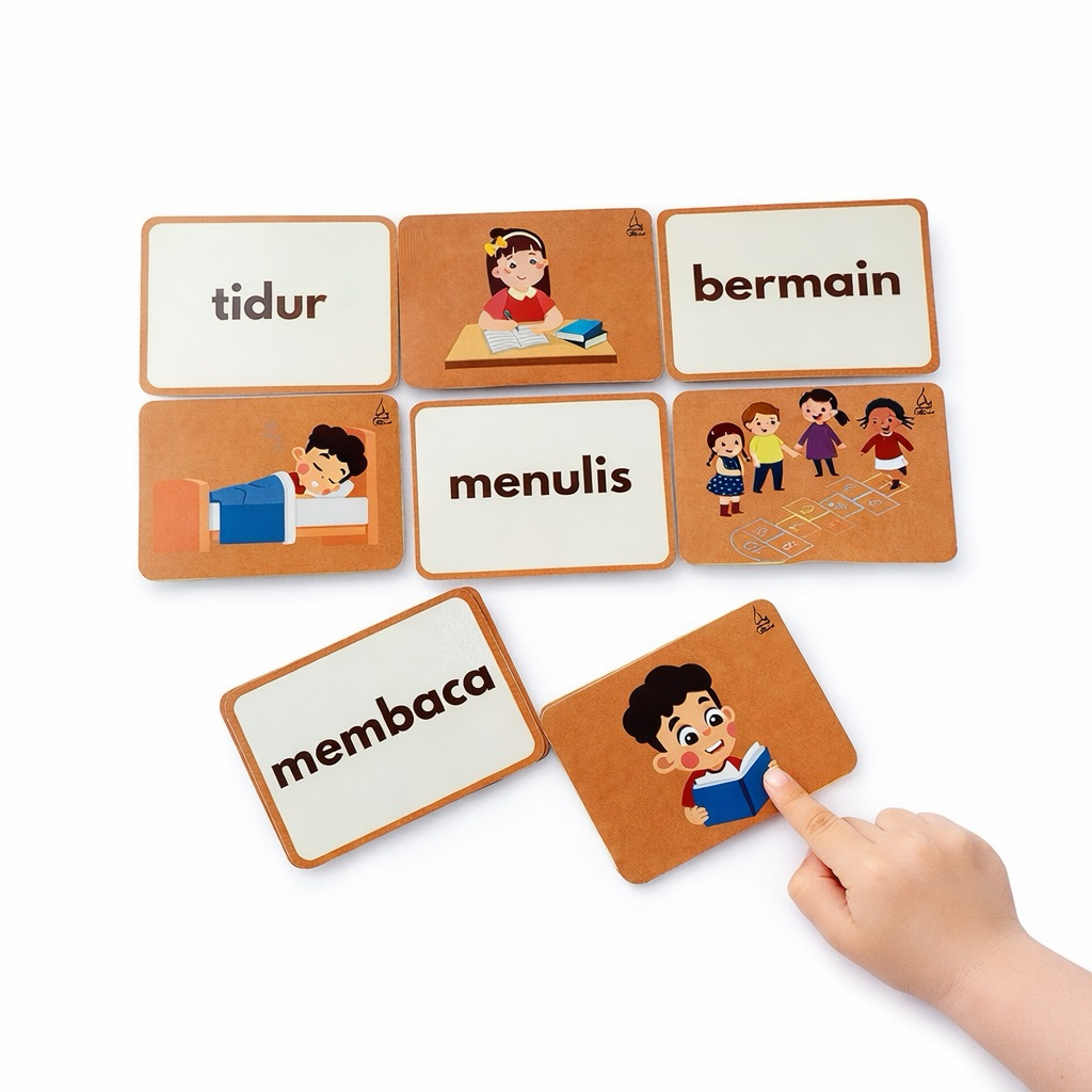 Kartu Membaca “KATA KERJA”