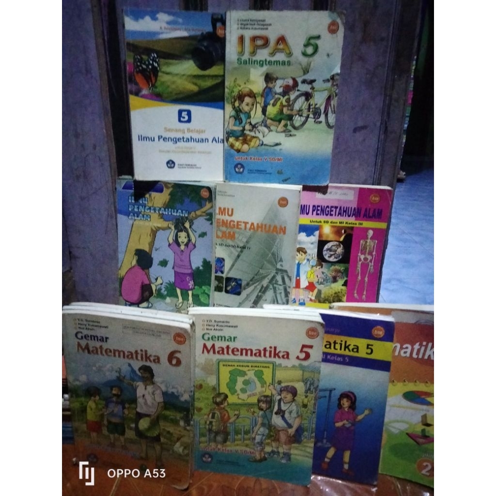Gemar Matematika, IPA SD kelas 2,3,4,5,6 BSE
