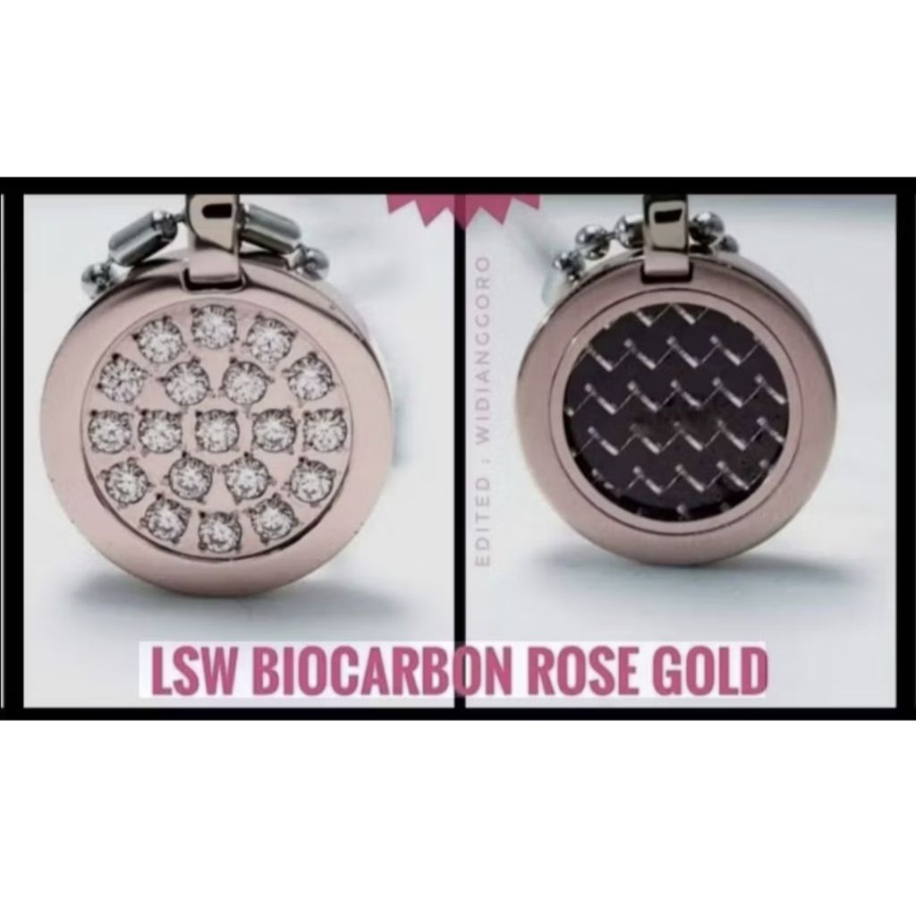 Kalung Kesehatan Mci Biocarbon LSW Red Rose Mci ASLI (Baru & SEGEL) Habisin Stok