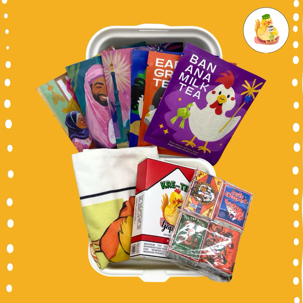 HAMPERS BAGASSE LEBARAN IDUL FITRI bymakaira | hampers idul fitri hampers lebaran lucu murah kado ha