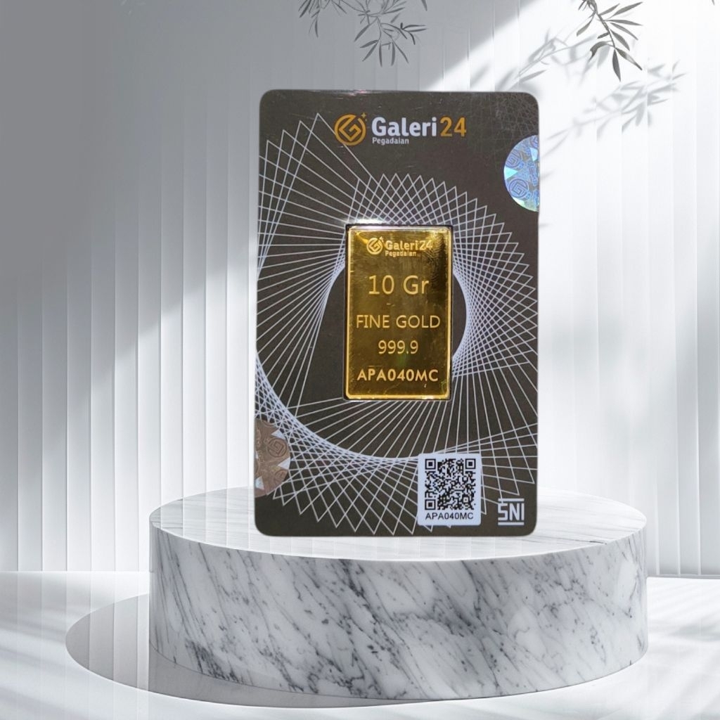 Logam Mulia Emas 10 Gram Galeri24 Pegadaian