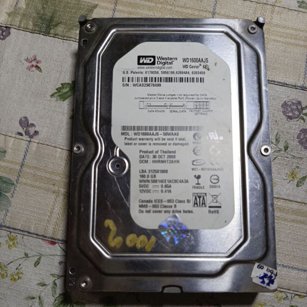Hardisk PC WD 160 GB