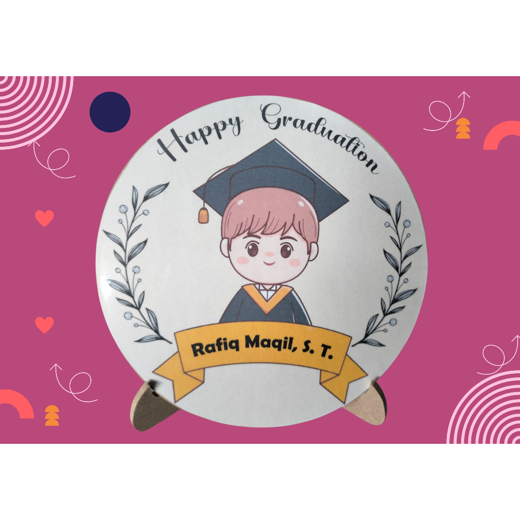 Graduation Gift/ Hadiah Wisuda/ Kado Wisuda/ Figura animasi