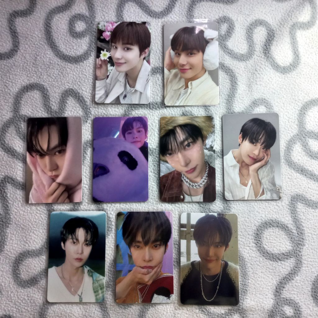 doyoung, jungwoo pc photocard nct 127 dojaejung