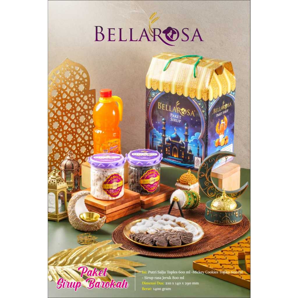 Bellarosa Paket Sirup-Paket Hampers Bellarosa chocolart sirup