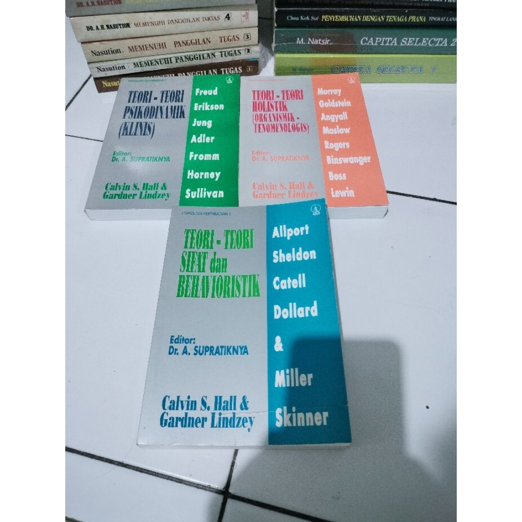 Psikologi Kepribadian jilid  1-3 by Calvin S Hall