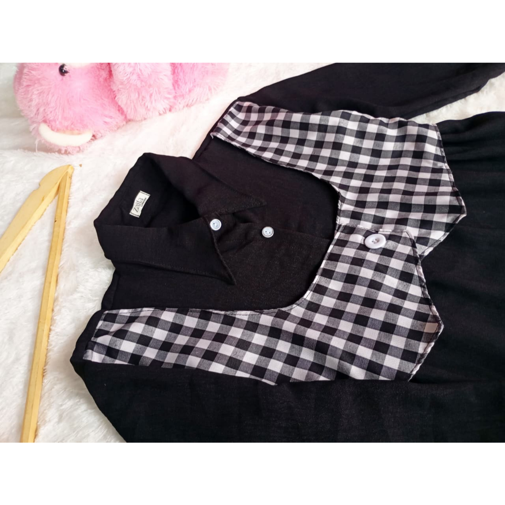 blouse rompi anak perempuan tanggung panjang tunik anak remaja kekinian