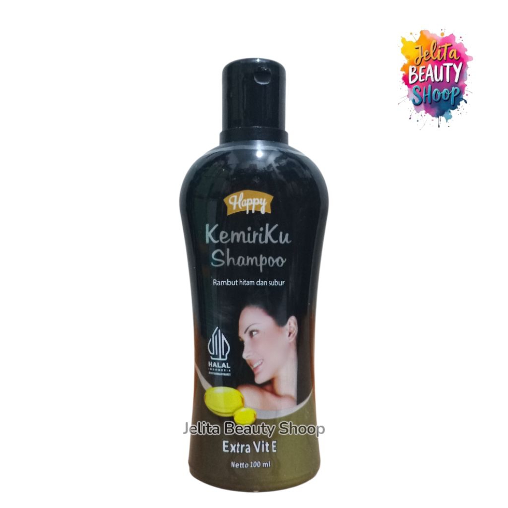 Happy Kemiriku Shampo Rambut Hitam & Subur - Kemiriku Hitam