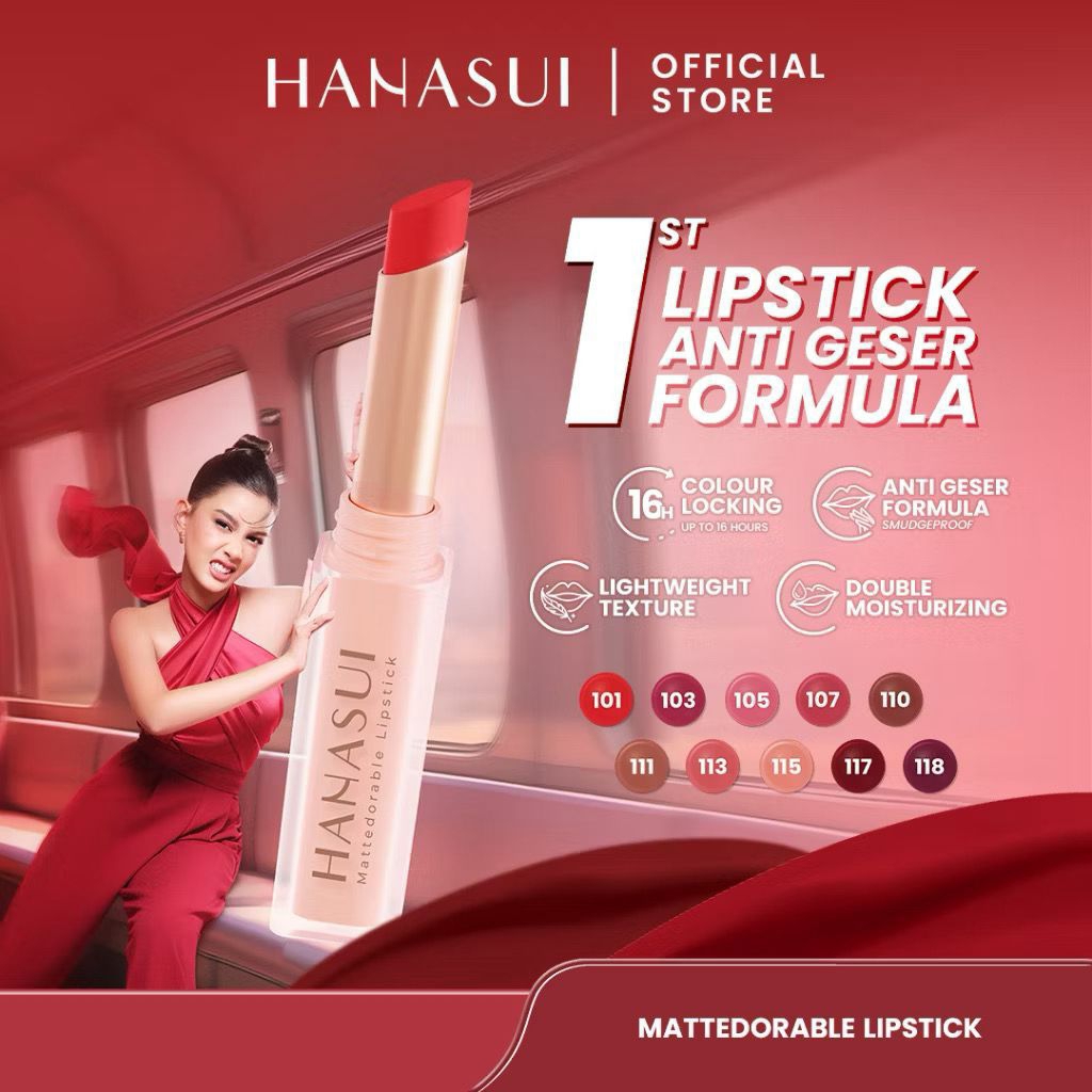 HANASUI MATTEDORABLE LIPSTIK