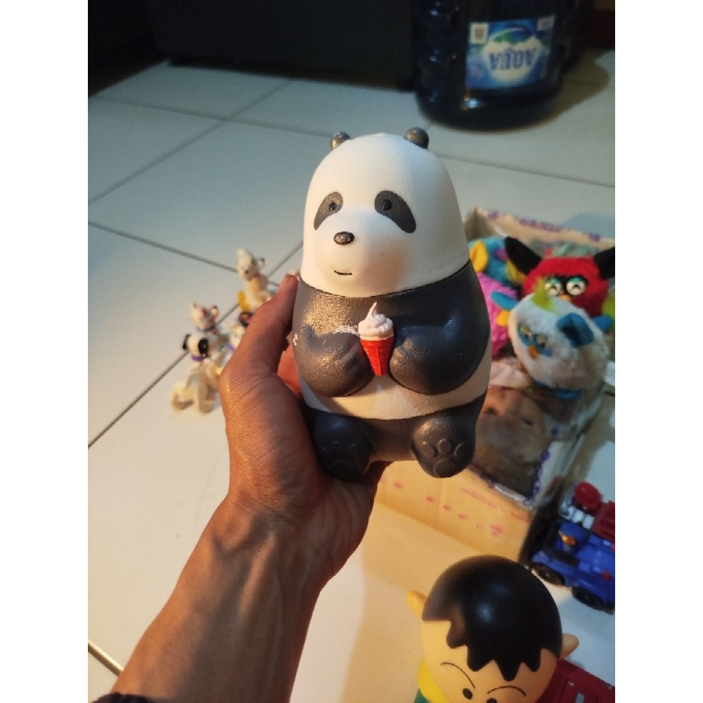 Figure Panda dari serial animasi We Bare Bears