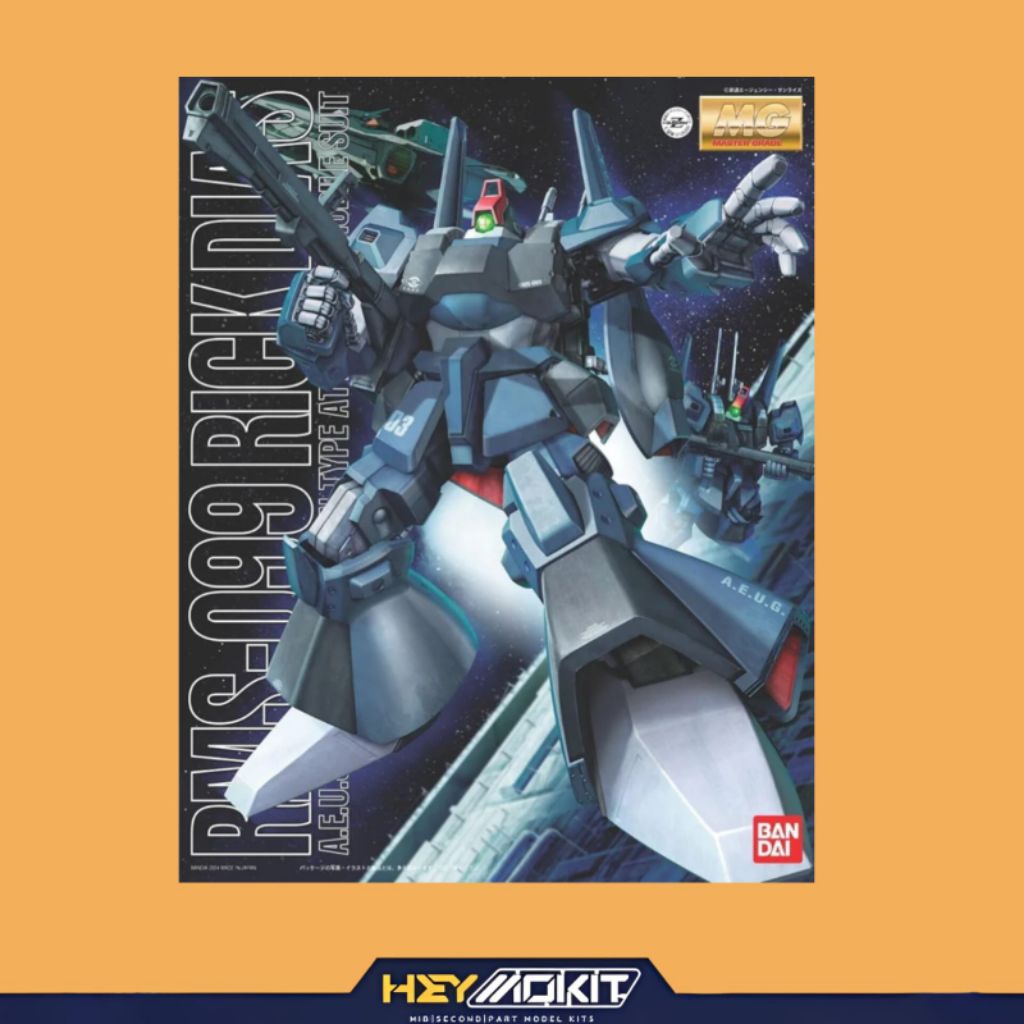 BANDAI MG 1/100 RICK DIAS BLUE VERSION GUNDAM MODELKIT