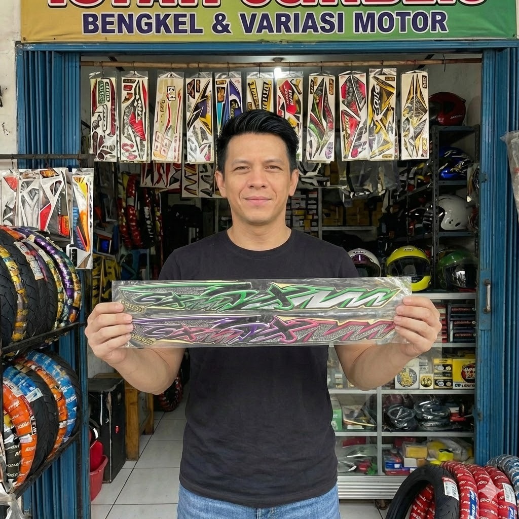 Striping Stiker Suzuki Tornado Gx 97