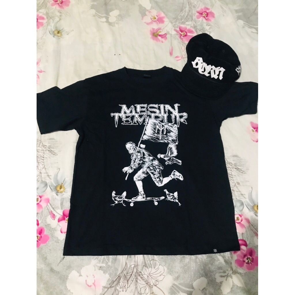 tshirt maternal x mesin tempur second