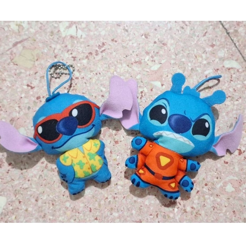 gantungan tali stitch original disney lilo and stitch cool stitch kacamata baju hawaii karakter disn