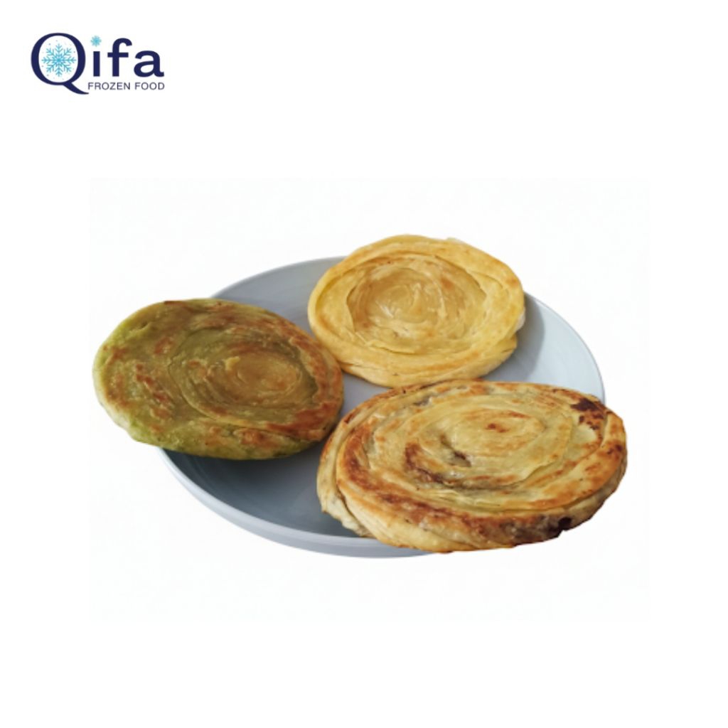 Roti Maryam Frozen Aneka Rasa 5 pcs (Original, Coklat, Coklat Keju, Keju, Matcha) | Qifa