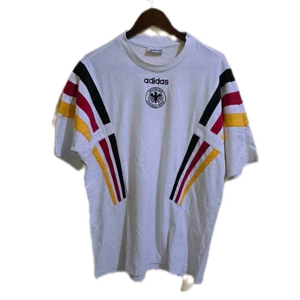 Jersey Training Adidas Jerman Germany 1996 1st prod Original 100% Near Excellent