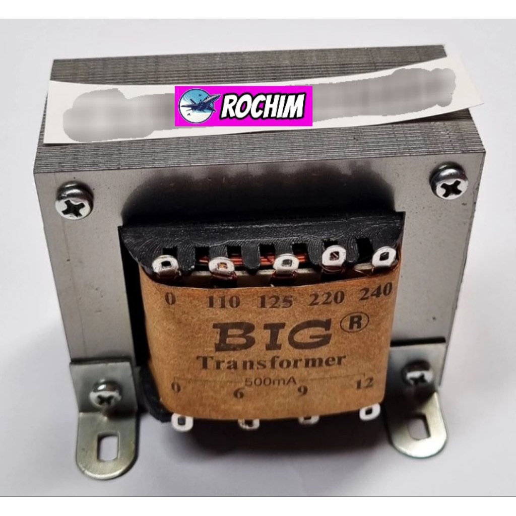 Trafo 3a Ct 30v Big Transormator 3 Amper Center Tap Big Tembaga Ekstra 500ma