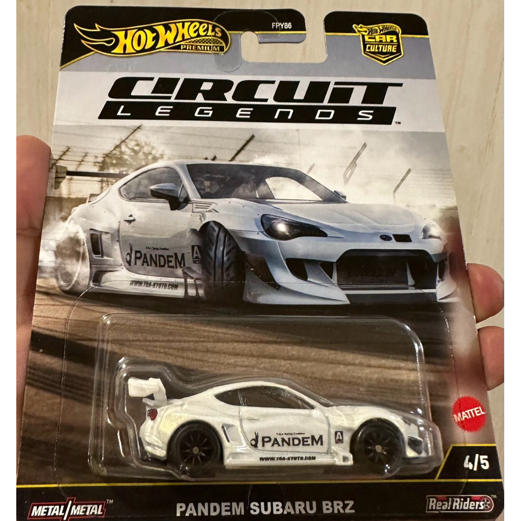 HotWheels Premium SubaruBRZ