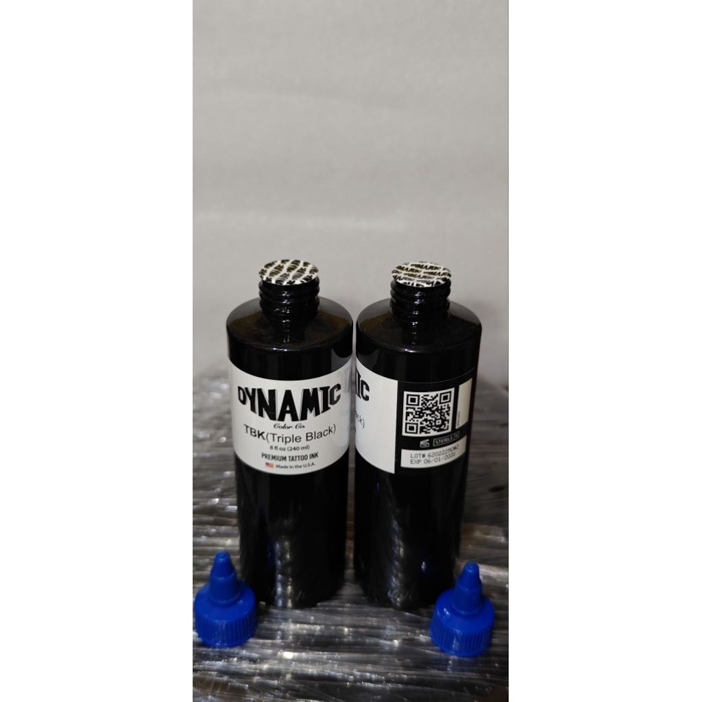 tinta tatto dynamic triple black 8 oz original usa