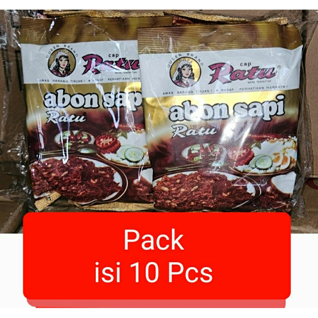 Abon Ratu / Abon Sapi Cap Ratu 90 Gr / Abon Ratu Grosir