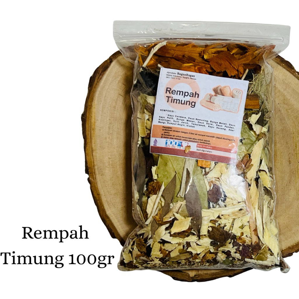 Rempah Mandi TIMUNG 100gr Rempah SPA Premium Slimming Perawatan Pengantin Melahirkan Bagus Bagas