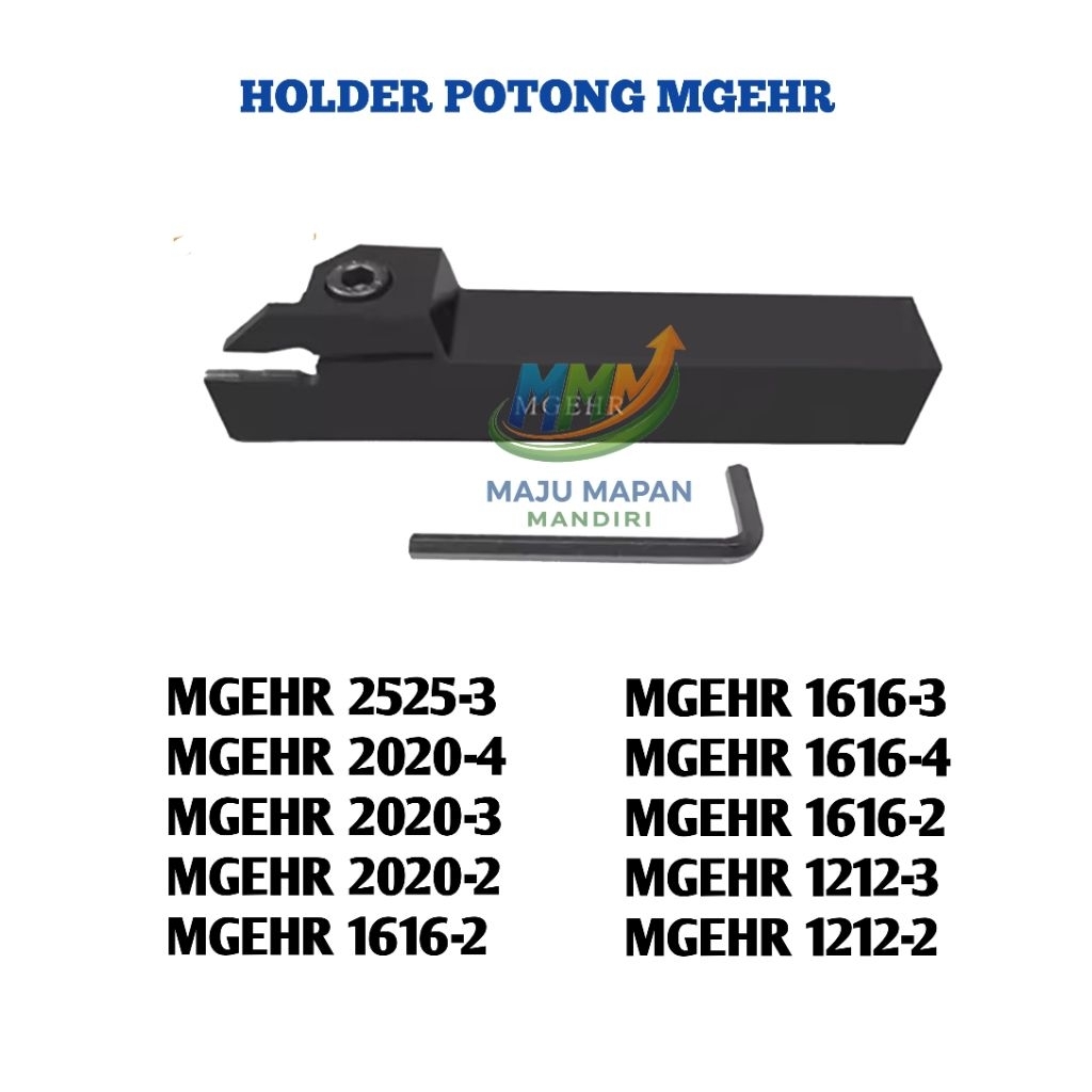 Holder potong MGEHR - holder bubut potong MGEHR