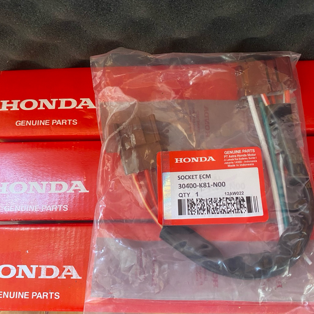 SOKET ECM K81 SOKET ECM BEAT FI SOKET ECM SCOOPY FI KABEL SOKET ECM