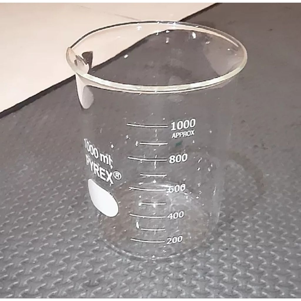 Beaker Glass > 1000Ml/1L Pyrex Tahan Panas
