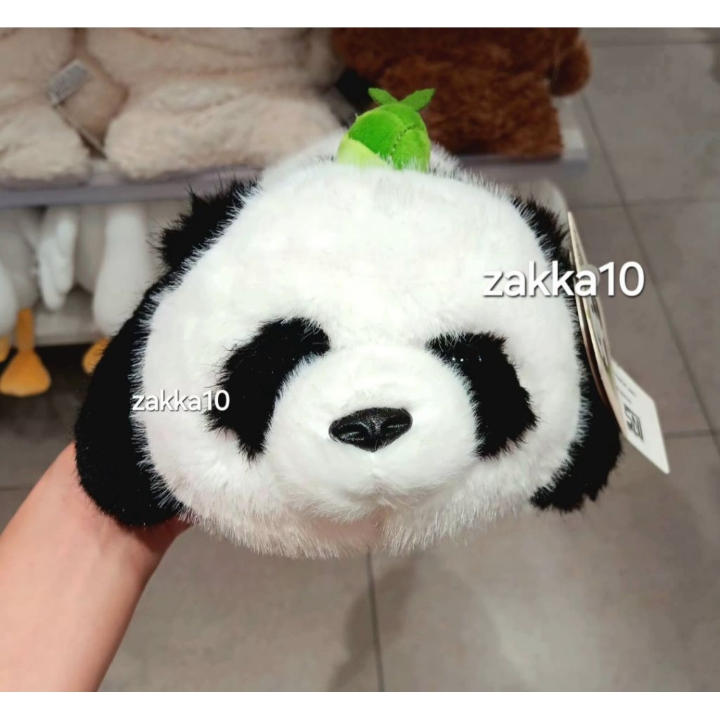 Boneka Panda Miniso | Lying Panda Plush Toy 35.6cm