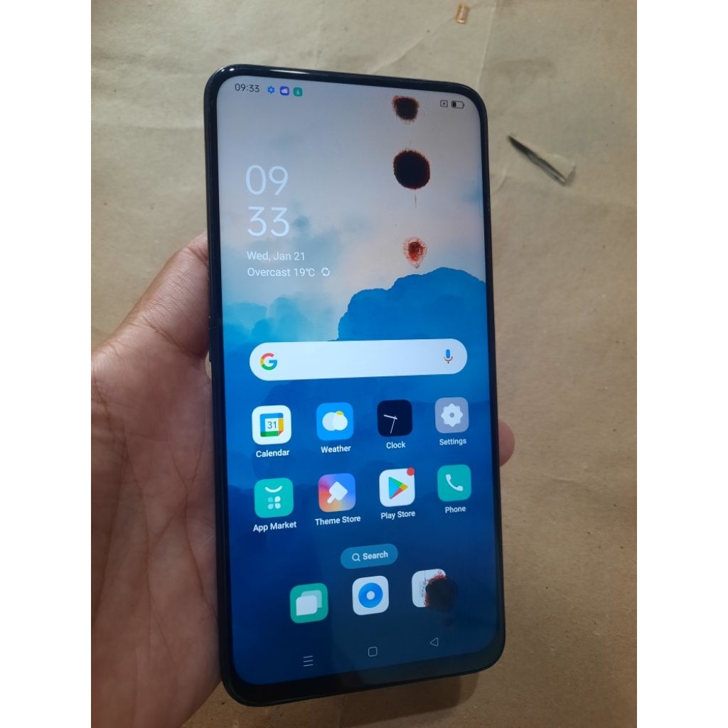 Lcd oppo f11 pro Ori nembong