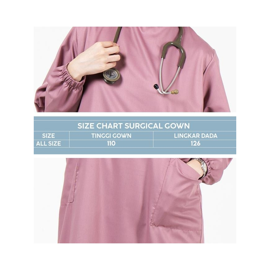 Surgical Gown Katun Jepang Premium