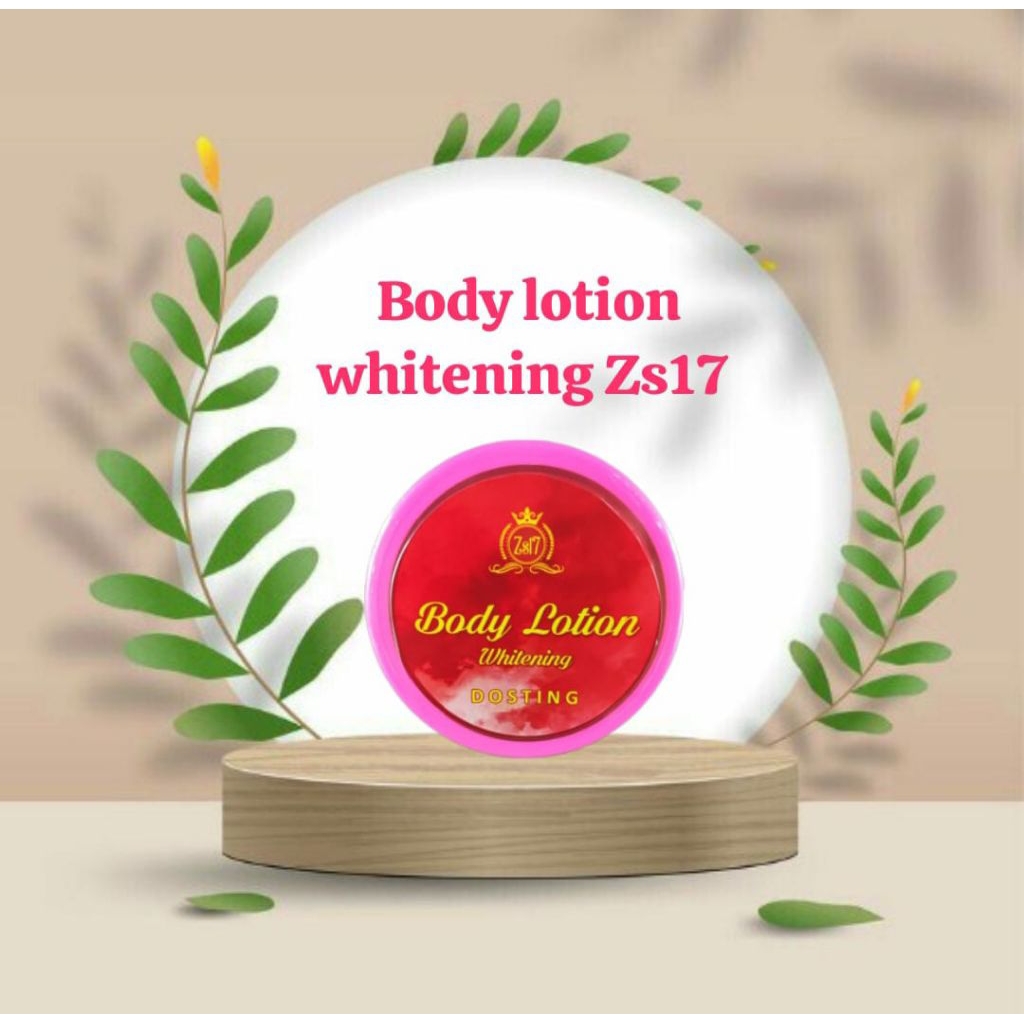 Body lotion whitening Zs17 250 ml racikan ampuh memutihkan kulit