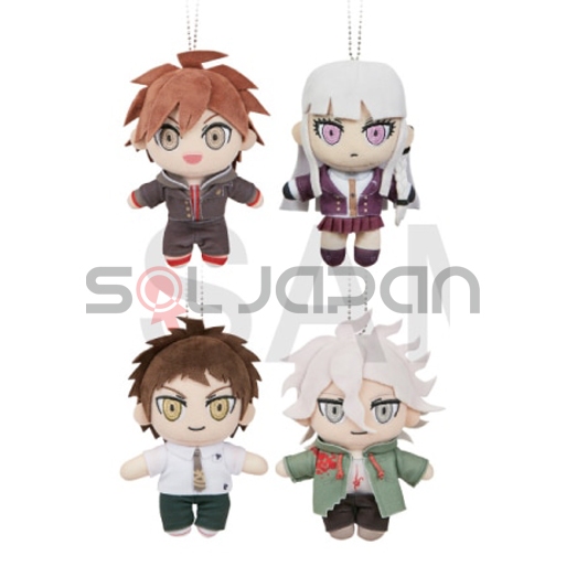 Danganronpa 1 2 Ballchain Plush Naegi Makoto Kirigiri Kyoko Hajime Hinata Komaeda Nagito