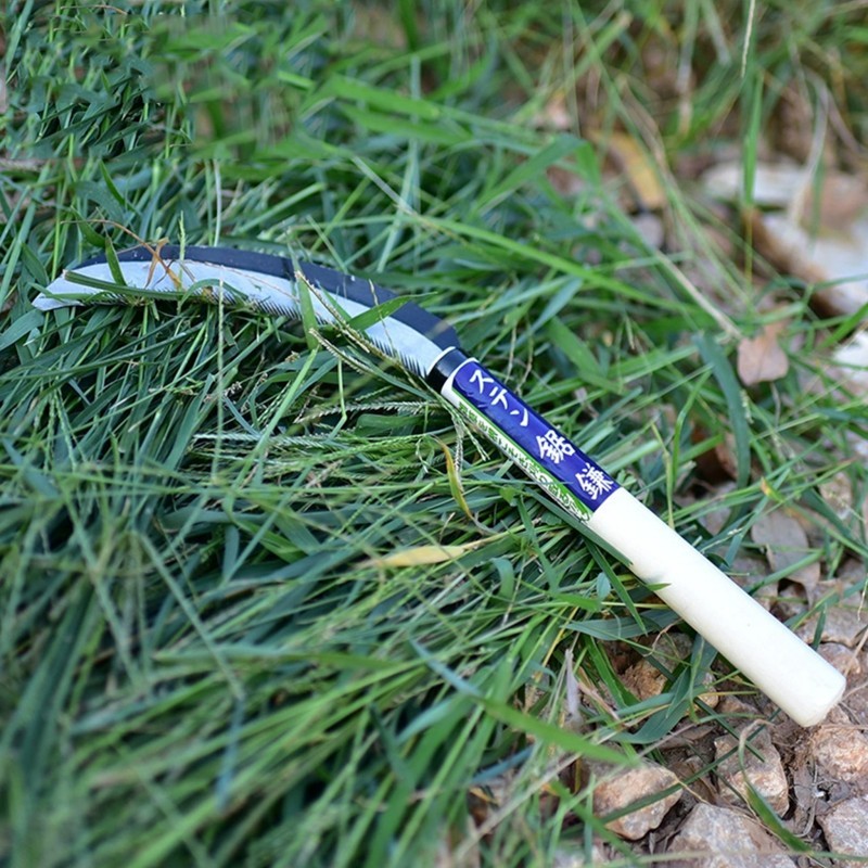 Sabit Padi Multifungsi Sabit Pertanian Portabel Alat Memotong Rumput Alat Berkebun Premium Terbaik
