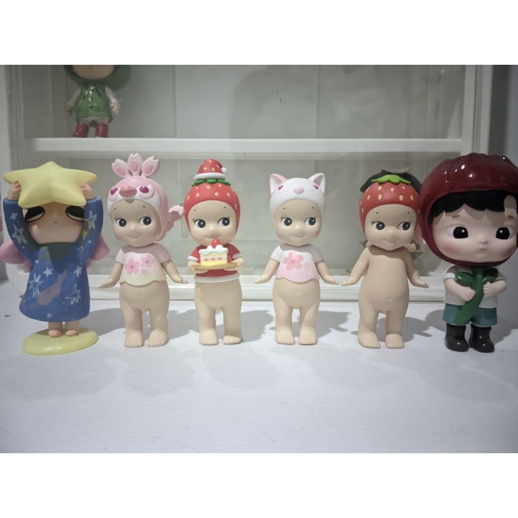 sonny angel peacock cbs cat cbs strawberry nyota dream hacipupu rose