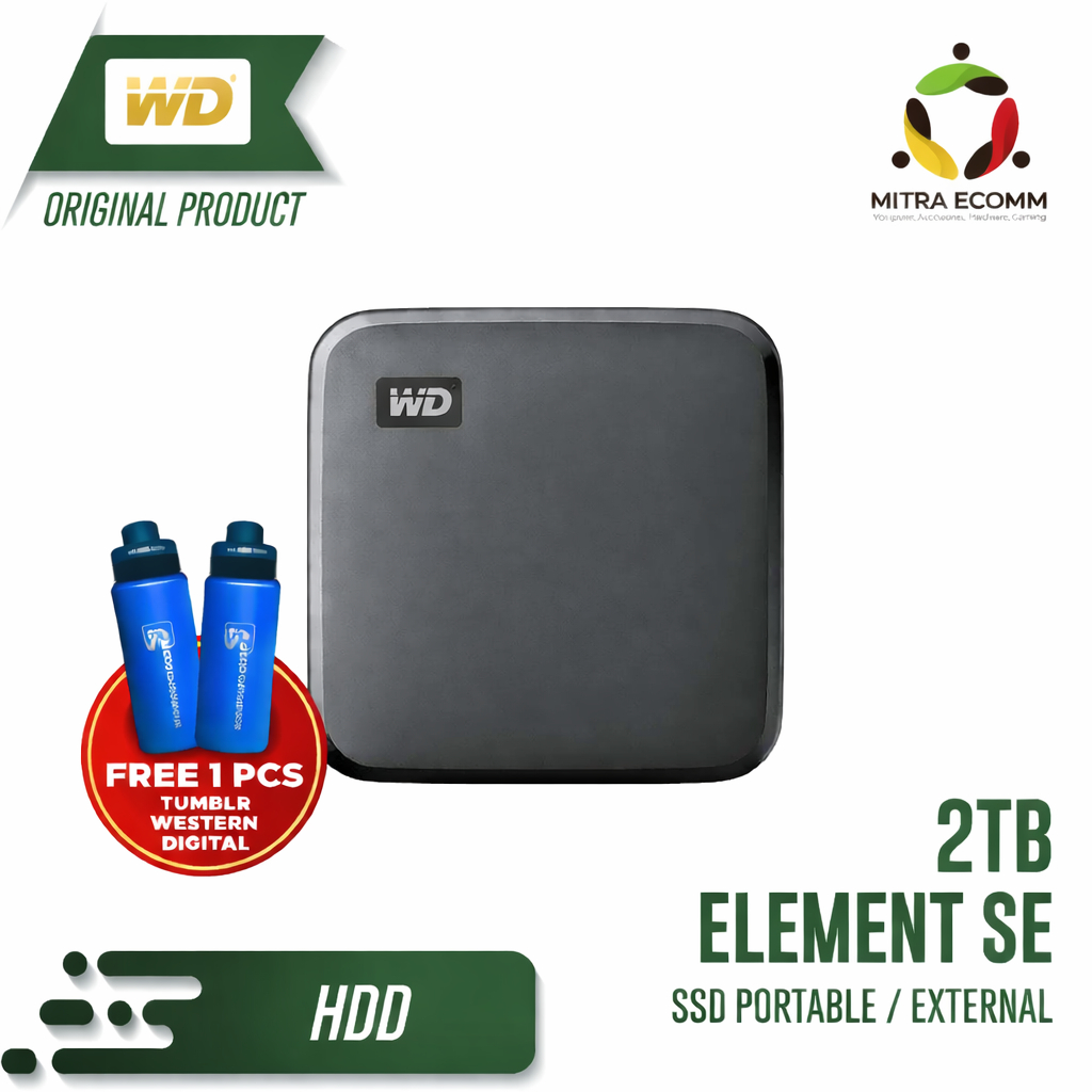 SSD WD Elements SE 2TB | Portabel External