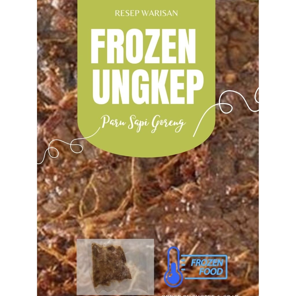 Ungkep Paru Sapi Goreng