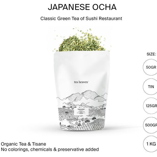 Mumpung Promo  Teh Hijau Jepang 1kg Japanese Green Tea Sencha Ocha Premium - 1kg