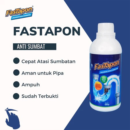 Gardenglories FASTAPON CAIRAN ANTI SUMBAT AMPUH OBAT WC MAMPET TANPA SEDOT