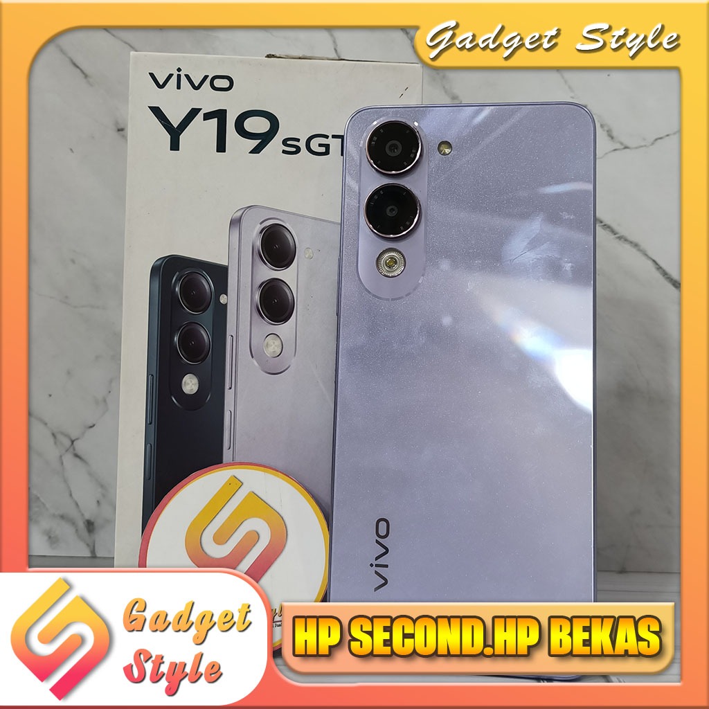 Vivo Y19s GT 5G Ram 8 Rom 128GB Second Original Gadget Style Store