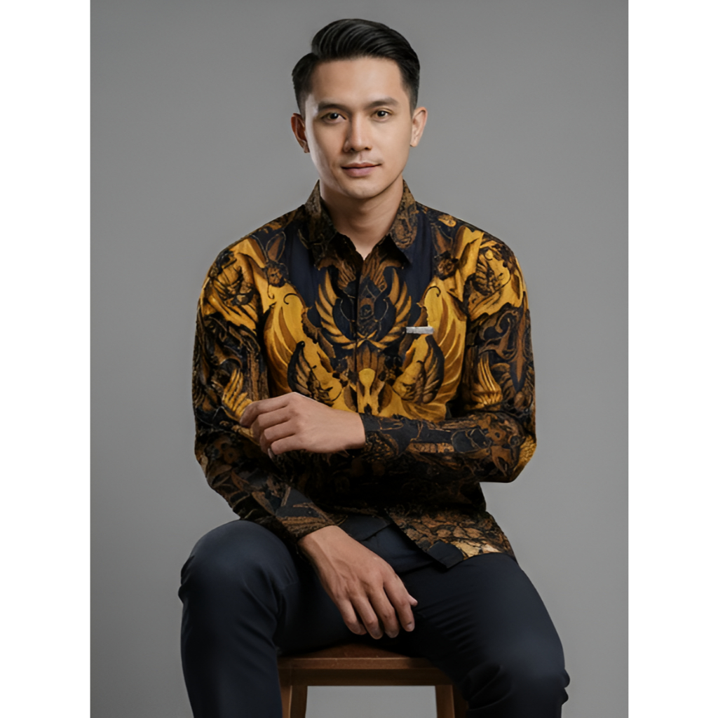 Arkana Batik Slimfit Motif Swangga