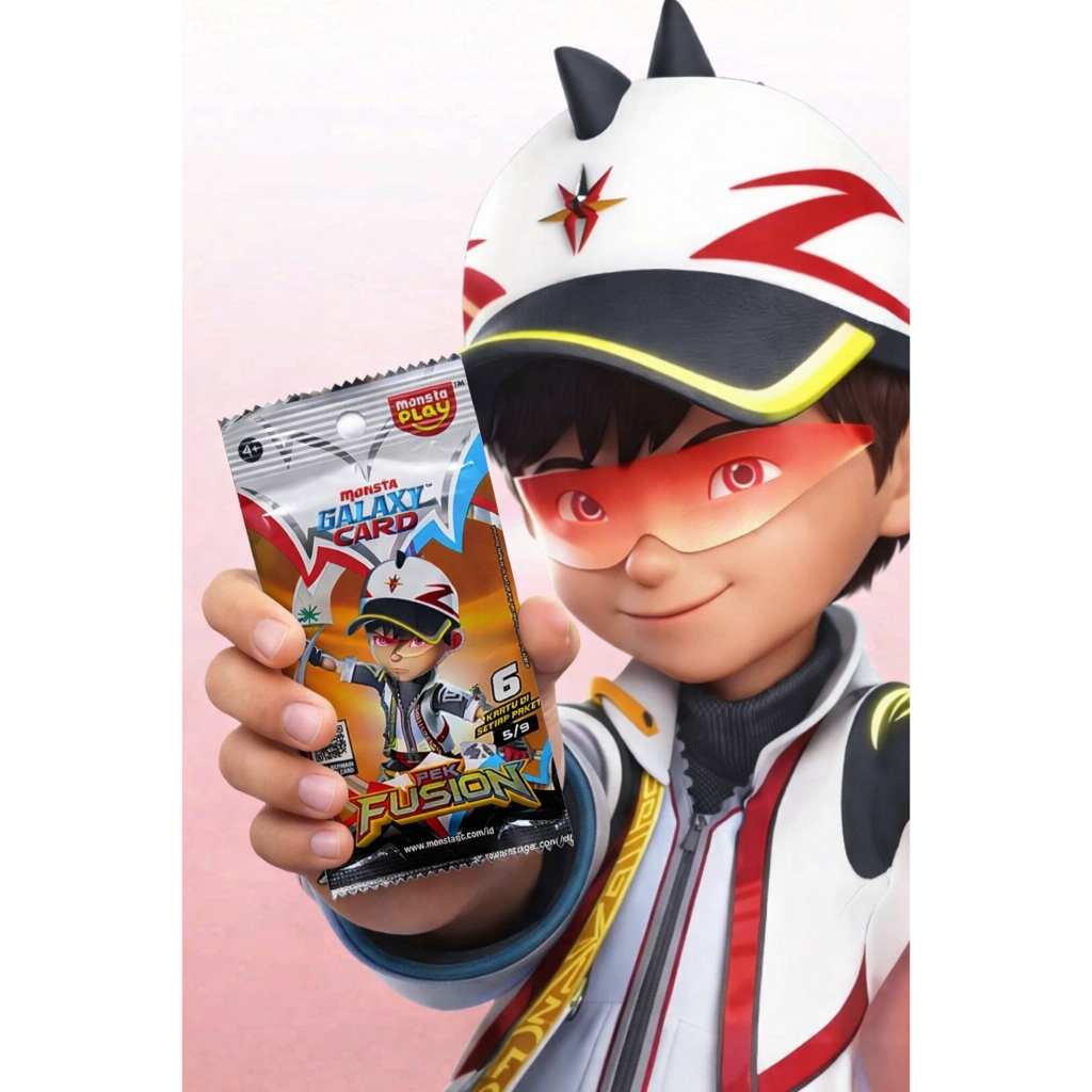Monsta Galaxy Card Boboiboy Pek Fusion 5/9