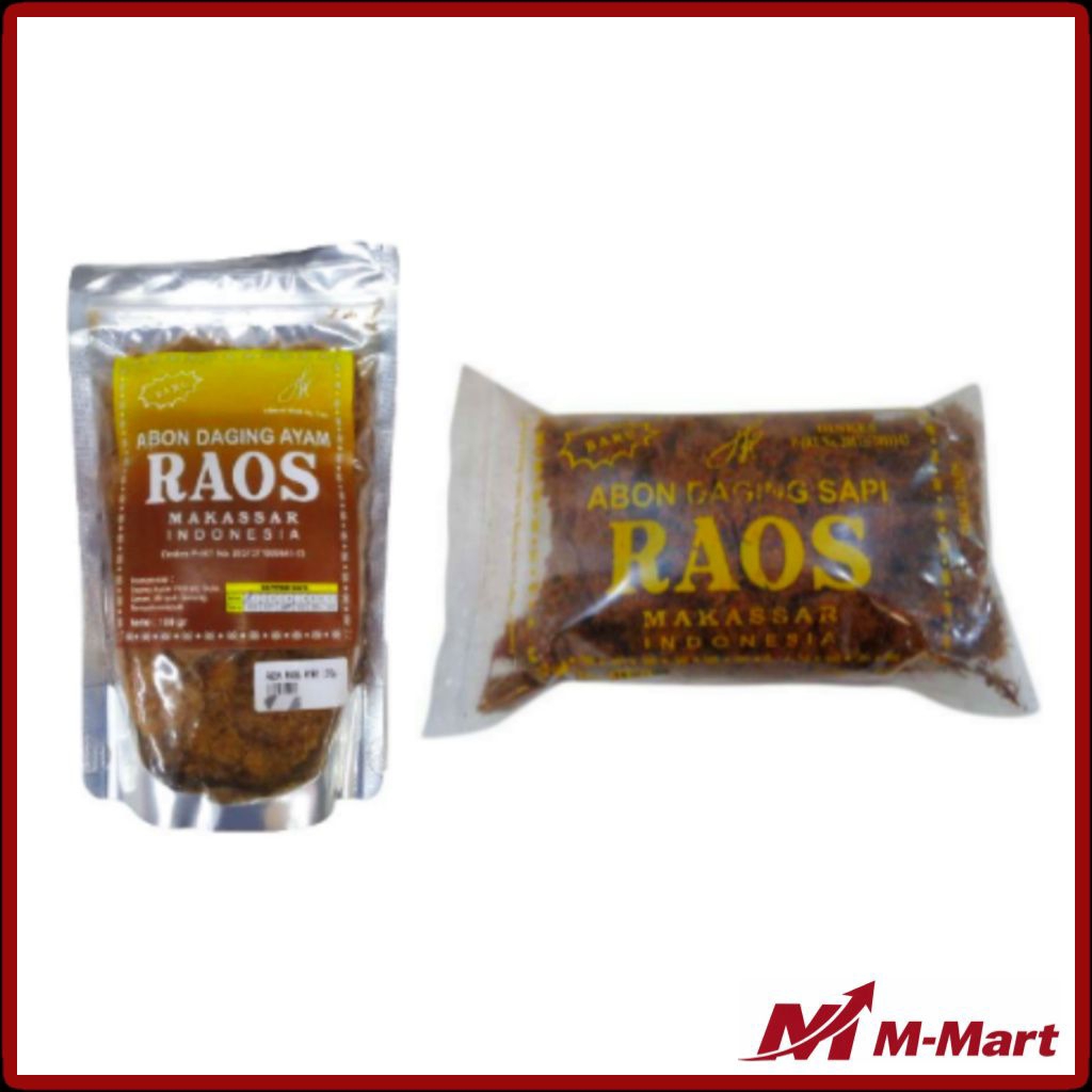 Raos Abon Daging Sapi & Ayam Khas Makassar