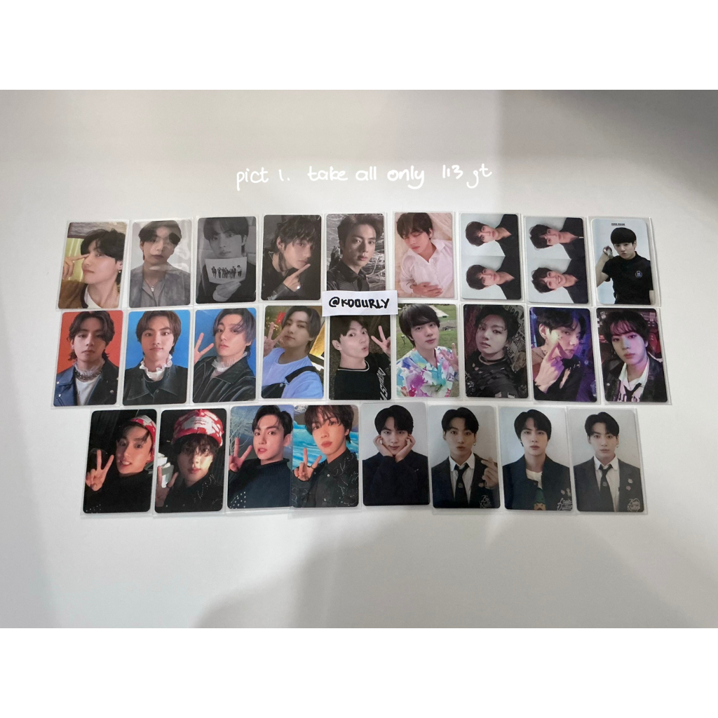 [ BACA DESK ] bts pc album only pob mots 7 tear u answer r orul butter cream its be deluxe essensial